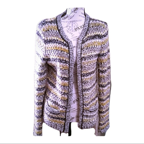 Banana Republic Sweaters - Banana Republic Vintage Tweed Cardigan Classic Chic Knit Jacket Timeless Style